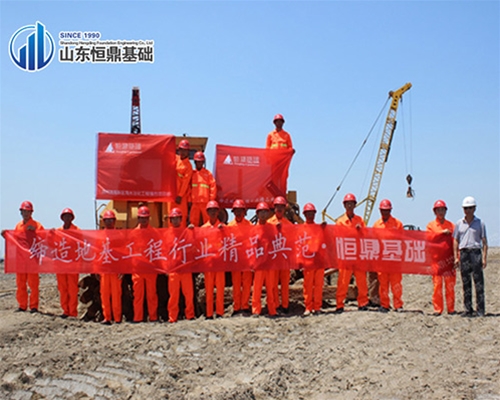 河北滄州渤海港10萬噸、天海水淡化項目夯工程